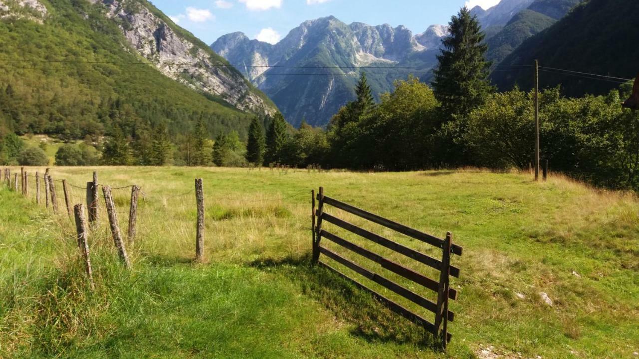 Apartament Hisa Patricija Soča Zewnętrze zdjęcie