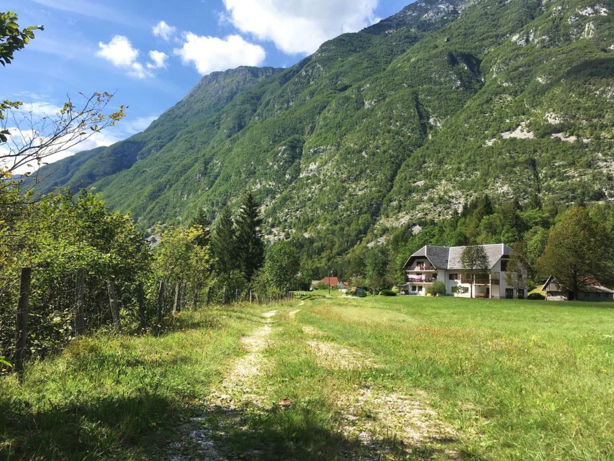 Apartament Hisa Patricija Soča Zewnętrze zdjęcie