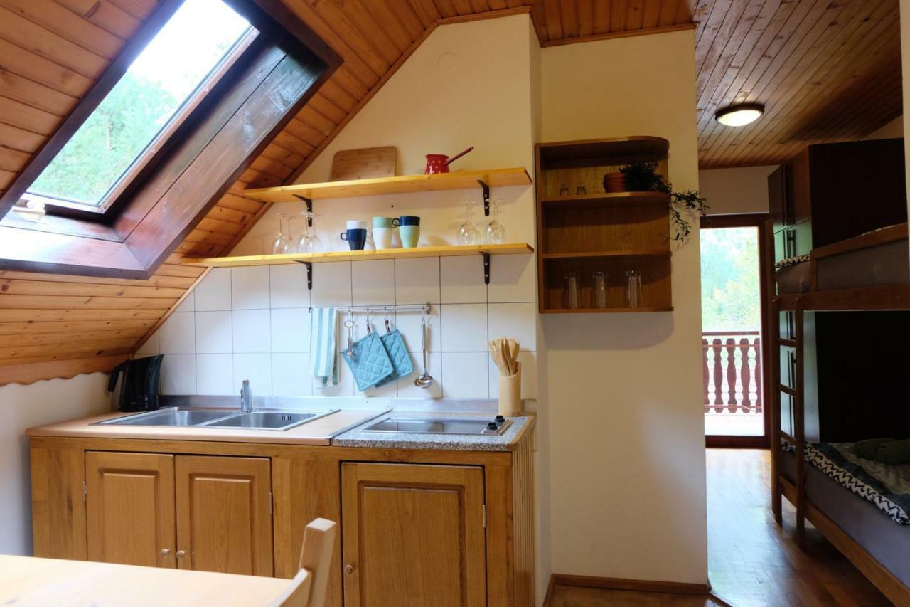 Apartament Hisa Patricija Soča Zewnętrze zdjęcie